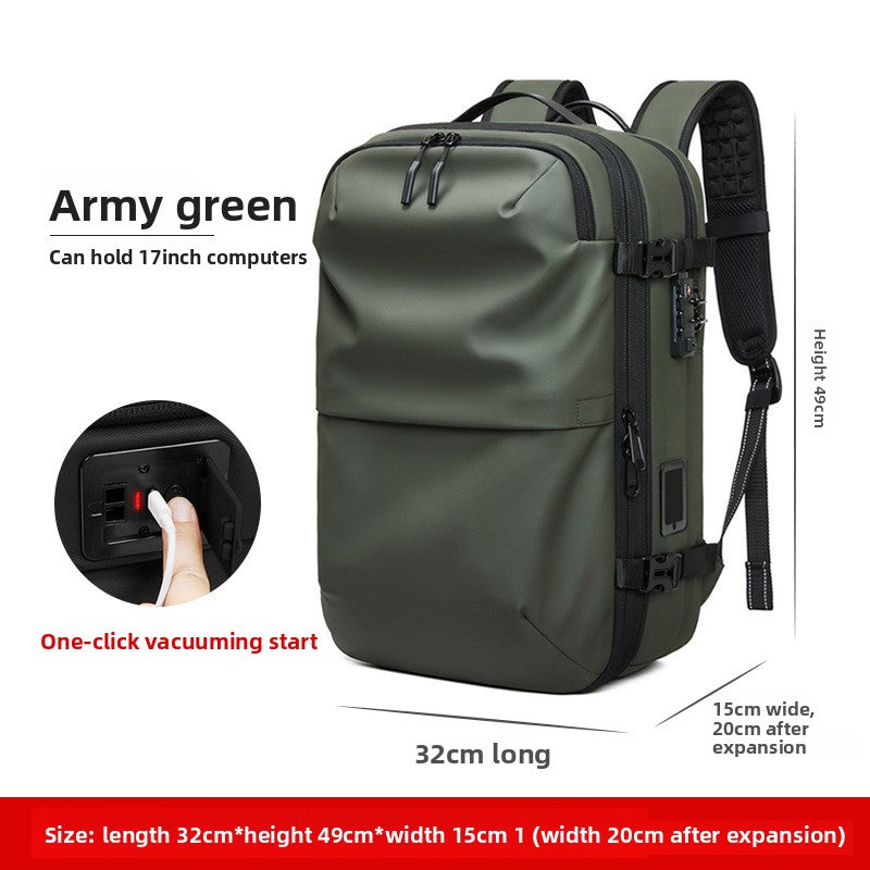 Expandable Waterproof Travel Backpack