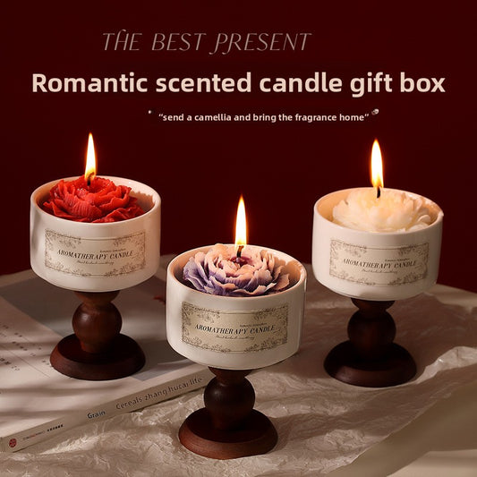 Floral Scented Aromatherapy Candles