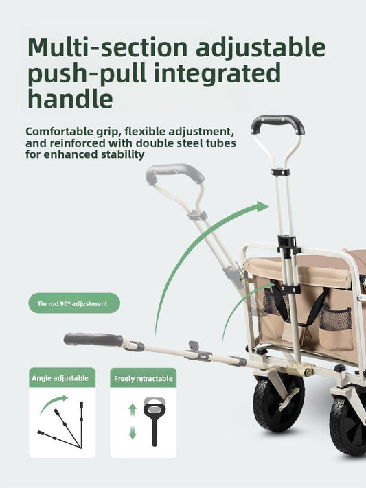 Foldable Outdoor Camping Trolley