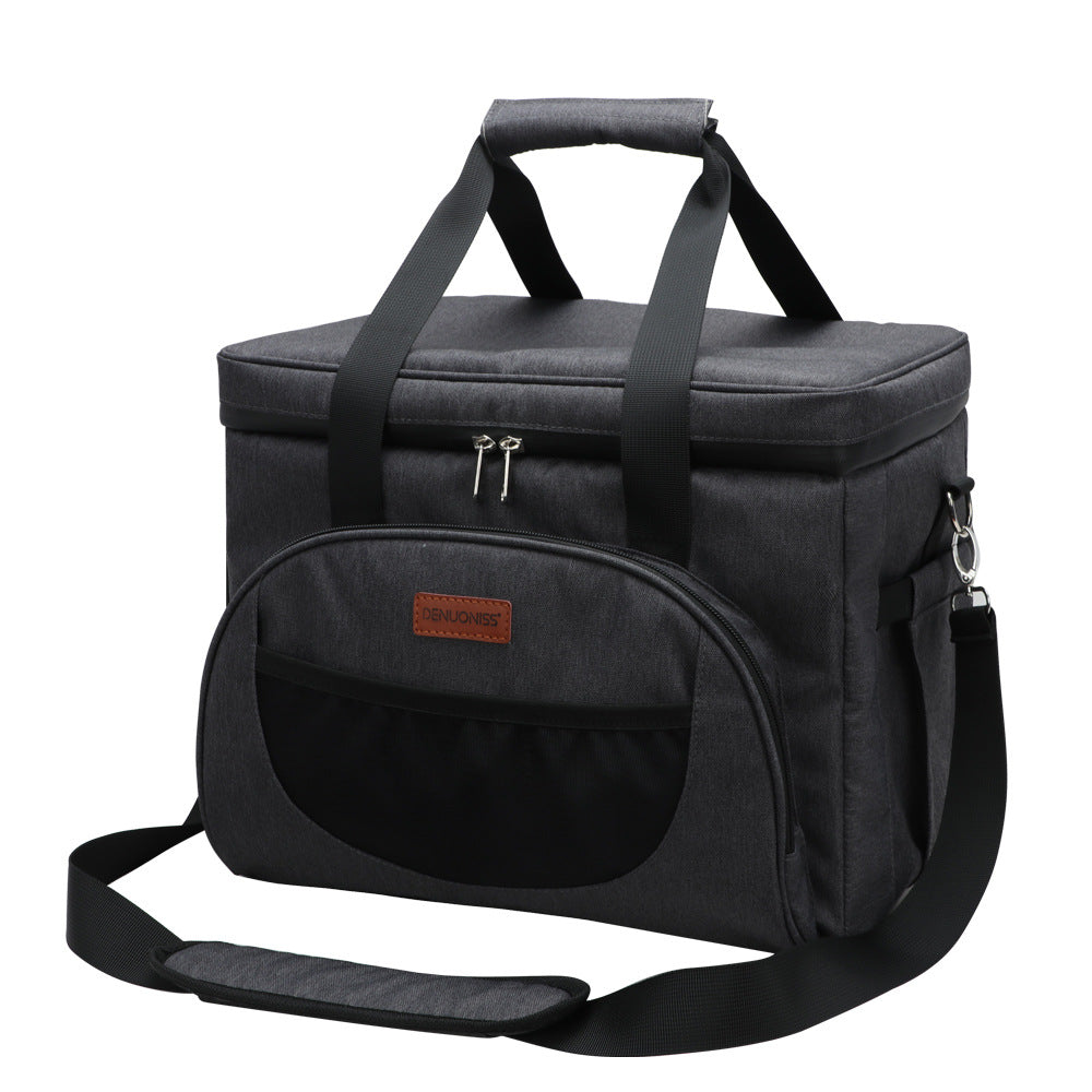 Large Capacity Insulated Handbag Outdoor Oxford Picnic Bag