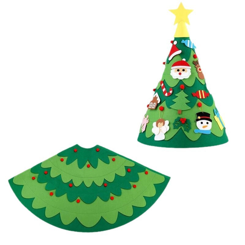 Handmade DIY felt Christmas tree