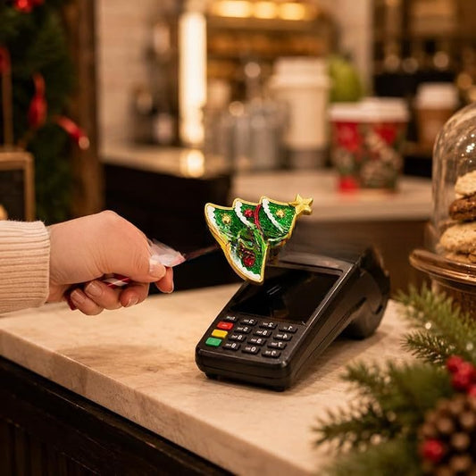 Christmas Themed Light Up Magic Wand