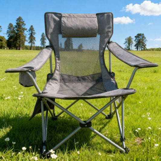 Portable Outdoor Folding Chair with High Back