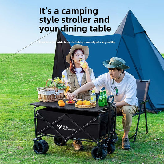 Outdoor foldable stroller