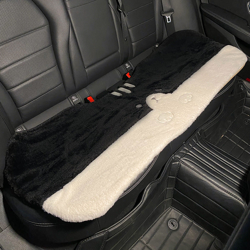 winter plush cute cat claw car Mat Winter