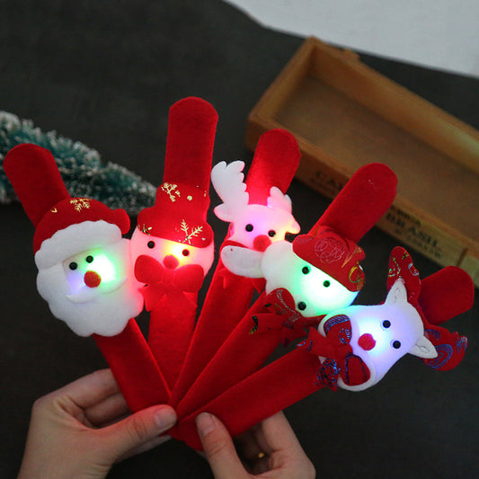 Christmas Plush Snap Bracelet for Kids