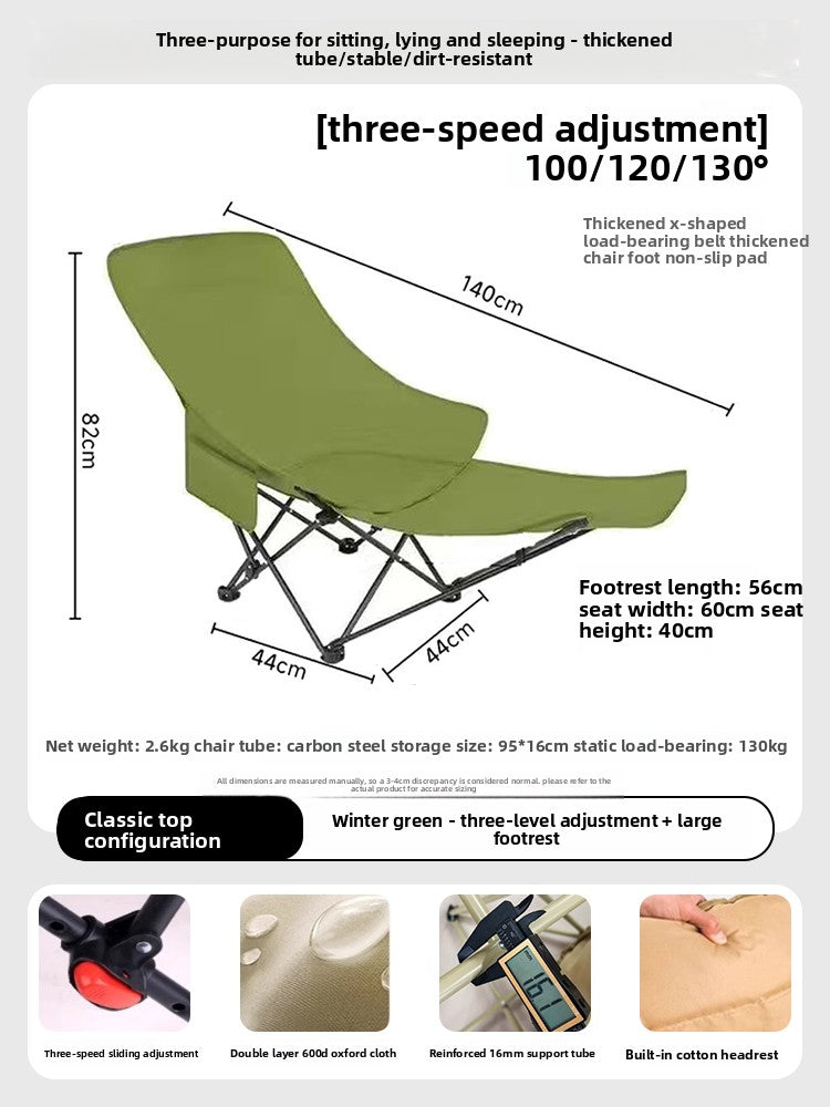 Foldable Outdoor Lounge Chair