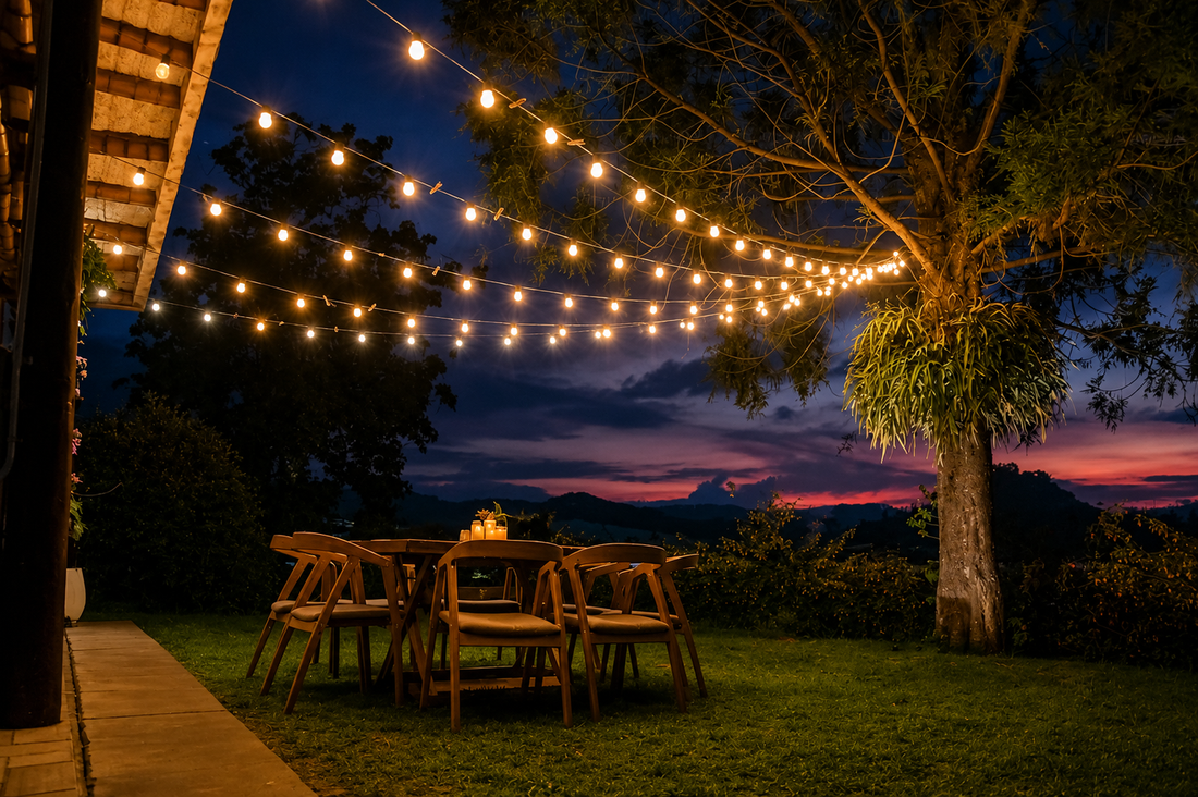 How to Decorate Your Campsite with Solar Powered String Lights