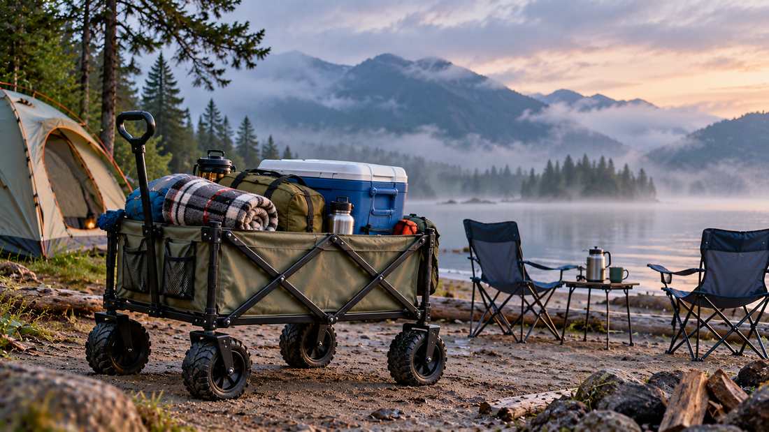 Best Heavy-Duty Foldable Wagon for Camping & Beach Trips