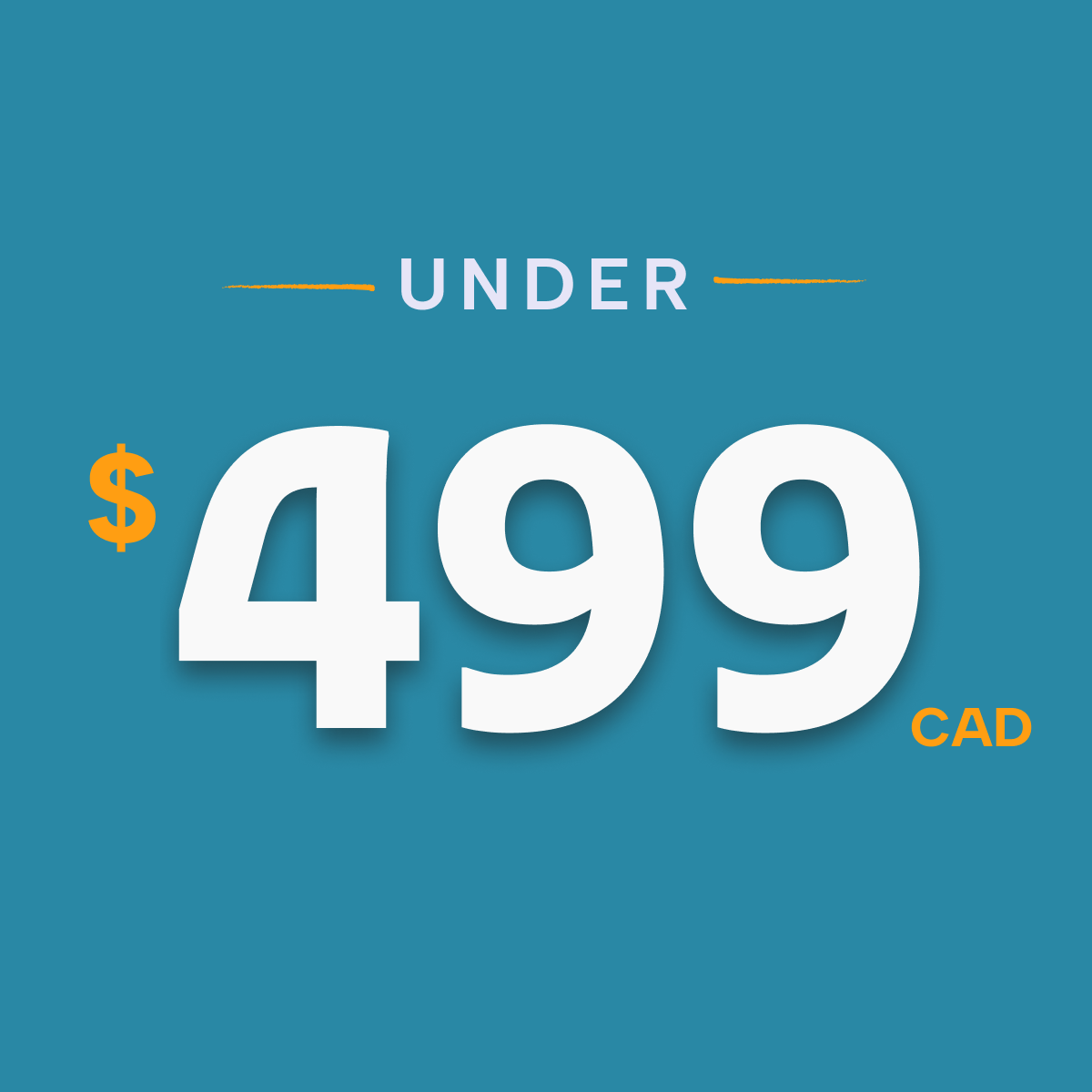 Under $499