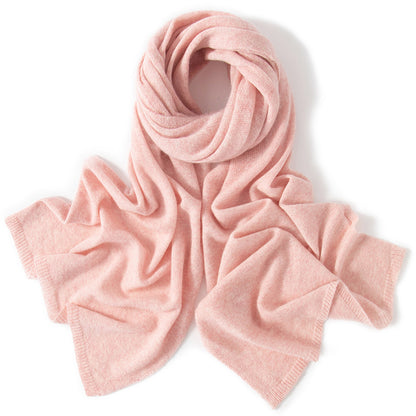 Pure Cashmere Scarf Unisex Winter Neck Warmer