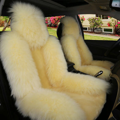 Car seat cushion - winter wool seat cushion