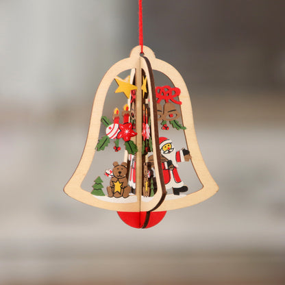 Christmas wooden decorations