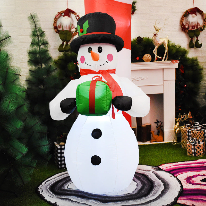 Inflatable Christmas Santa Claus Archway