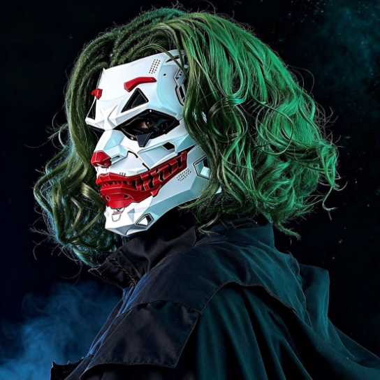 Horror Skull Clown Mask
