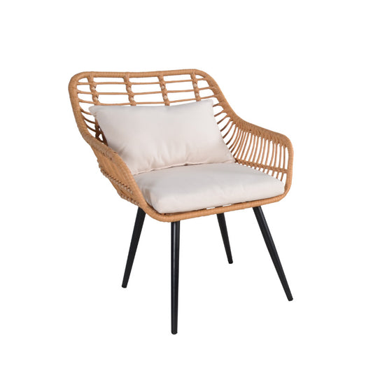Outdoor Rattan Table and Chair Set