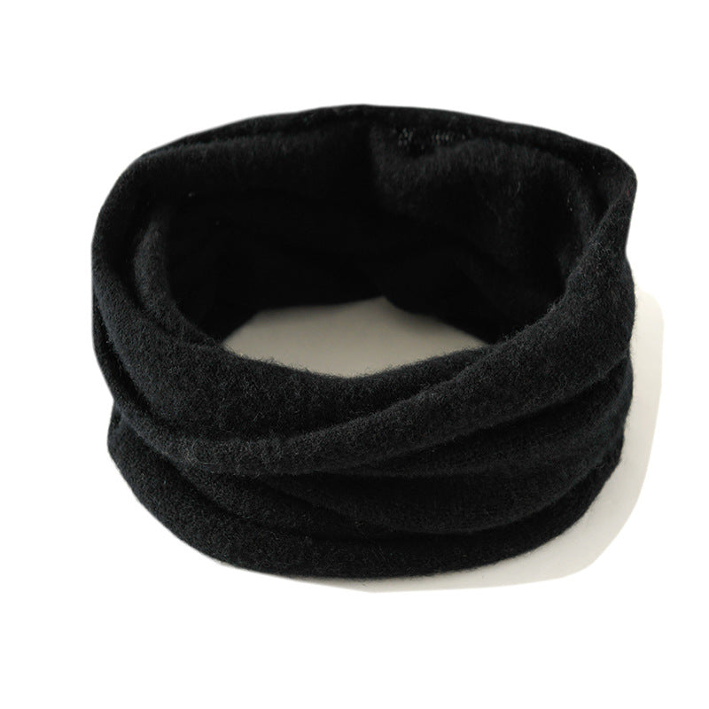 Cashmere Neck Warmer Unisex Autumn and Winter Warm Versatile Cashmere Neck Gaiter Knitted Warm Fake Collar Neck Protector