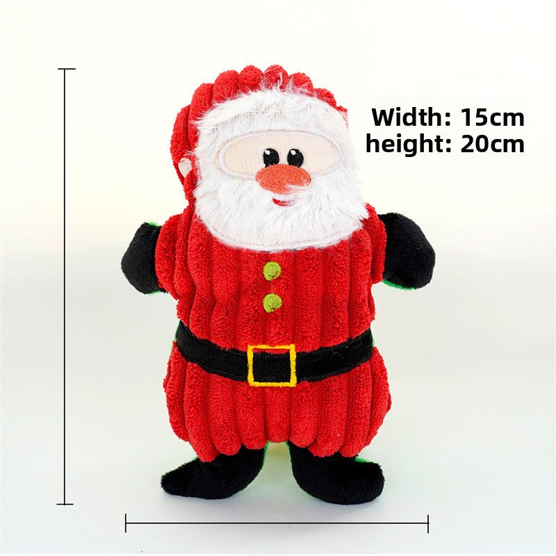 Christmas Plush Pet Toy with Sound