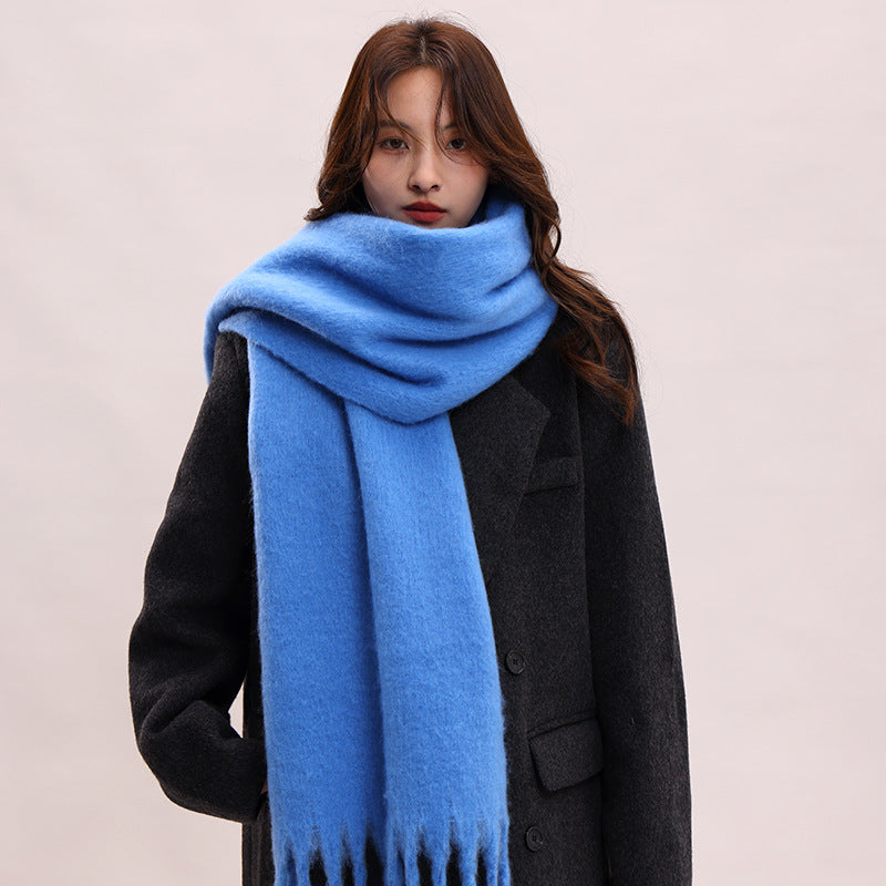 Winter Mohair Scarf