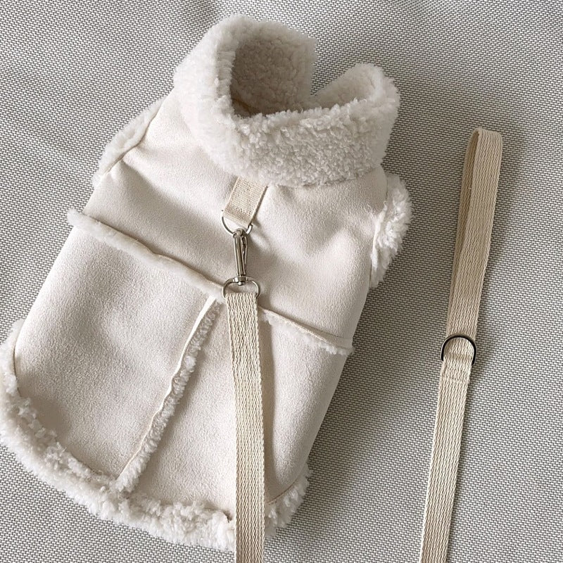 Fleece Pet Vest Winter Warm Jacket