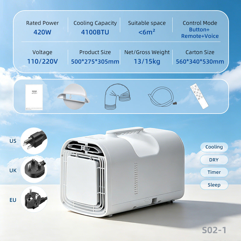 Portable Air Conditioner: New Outdoor Camping Tent Air Conditioner, Mobile and Standalone Mini Air Conditioner