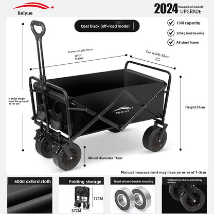 Foldable Outdoor Camping Cart