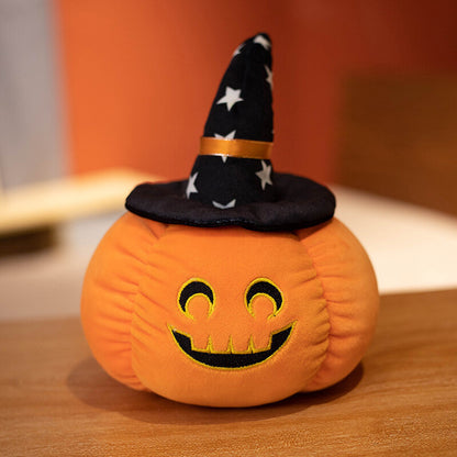 Halloween funny pumpkin pillow