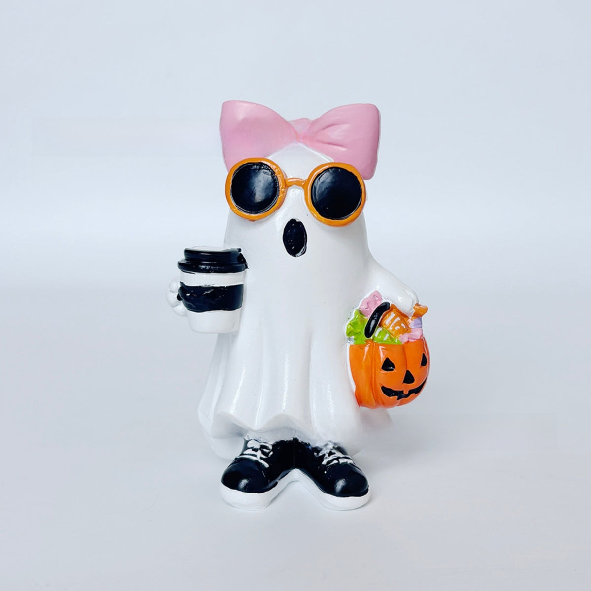 Halloween Resin Statue Ghost Decoration Cute Party Ornament
