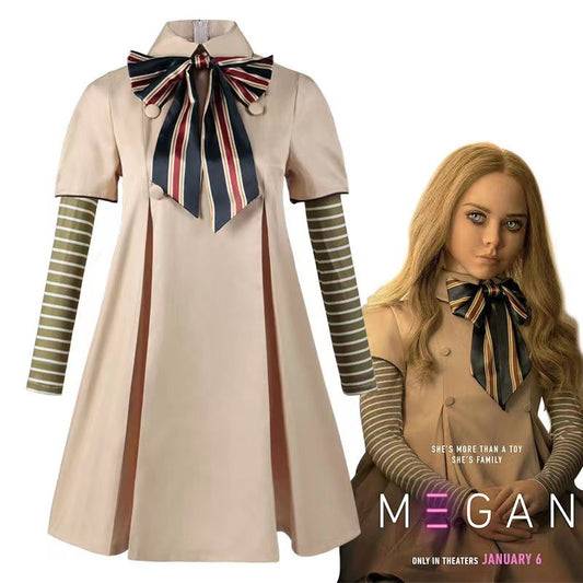 Megan Horror Movie Cosplay Outfit