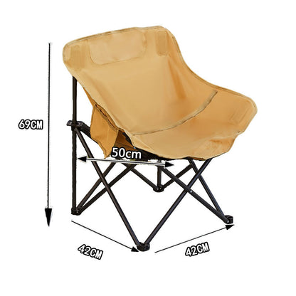 Portable Outdoor Folding Moon Chair
