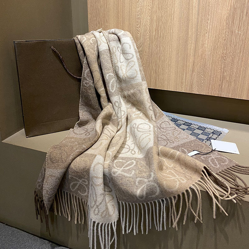 lamb wool shawl