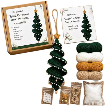 DIY Crochet Christmas Ornament Craft Kit