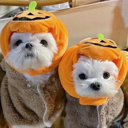 Pet Cat Dog Pumpkin Cat Hat Decoration Headwear
