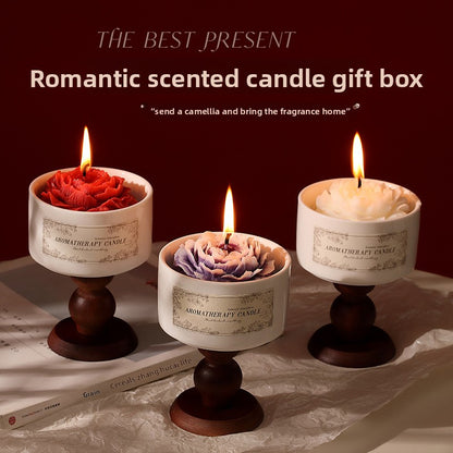 Floral Scented Aromatherapy Candles
