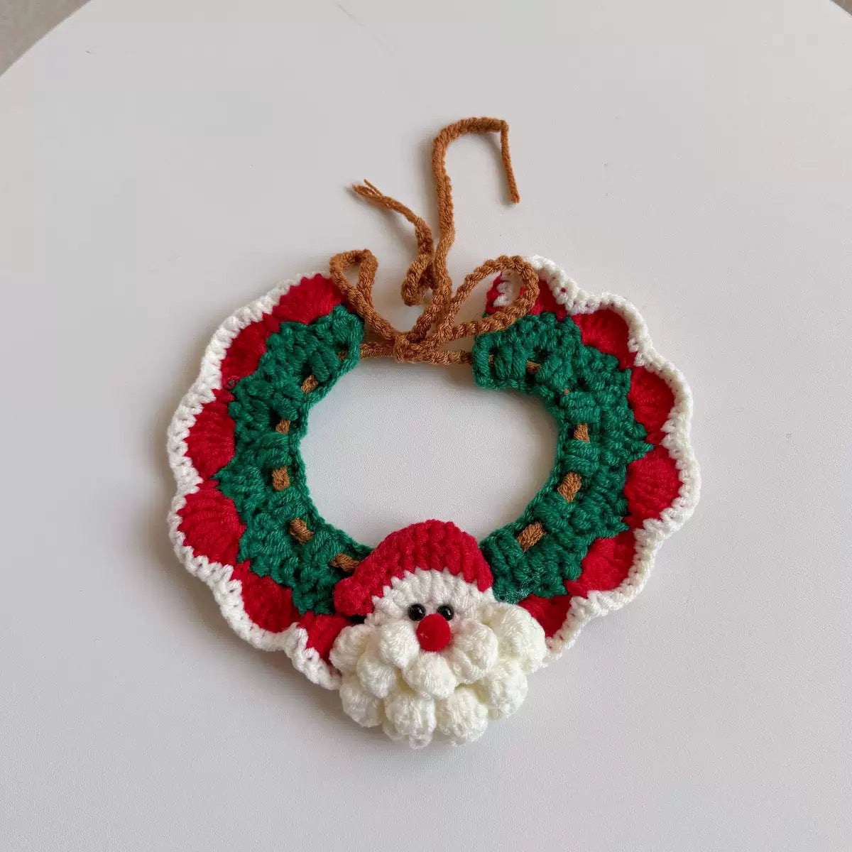 Christmas Pet Knitted Scarf
