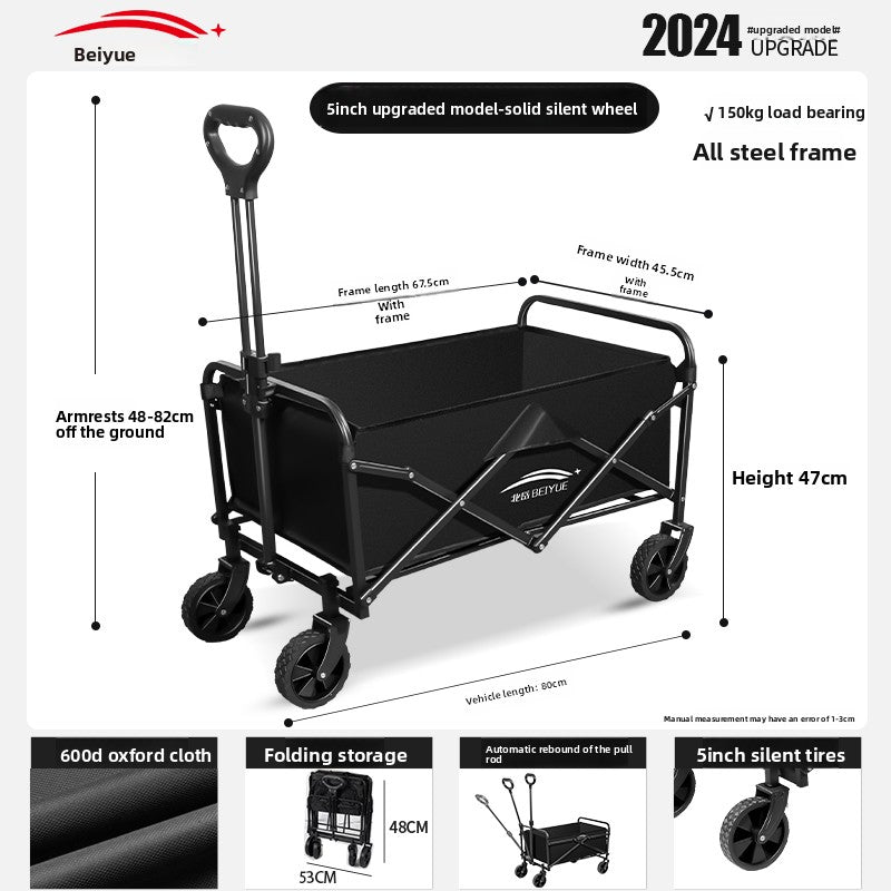 Foldable Outdoor Camping Cart