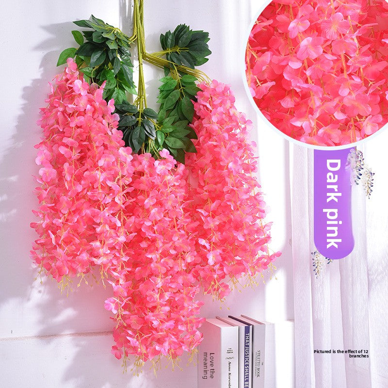 Artificial wisteria flower decoration