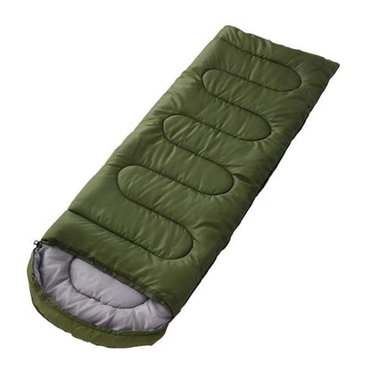 Outdoor sleeping bag for solo camping, lightweight and portable