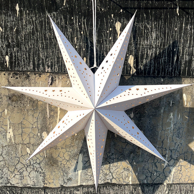 Seven-Pointed Star Christmas Hanging Decoration