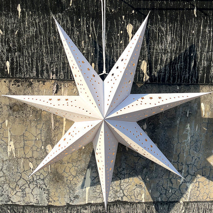 Seven-Pointed Star Christmas Hanging Decoration