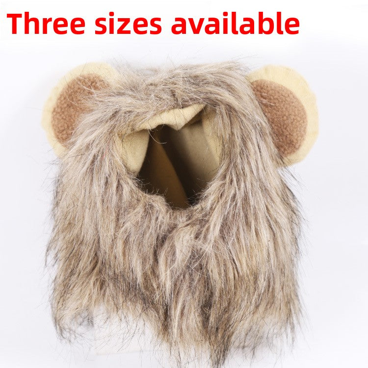 Halloween Lion Pet Dog Cat Hat