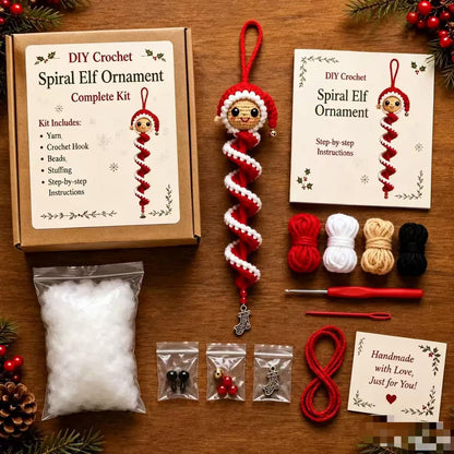 DIY Crochet Christmas Ornament Craft Kit