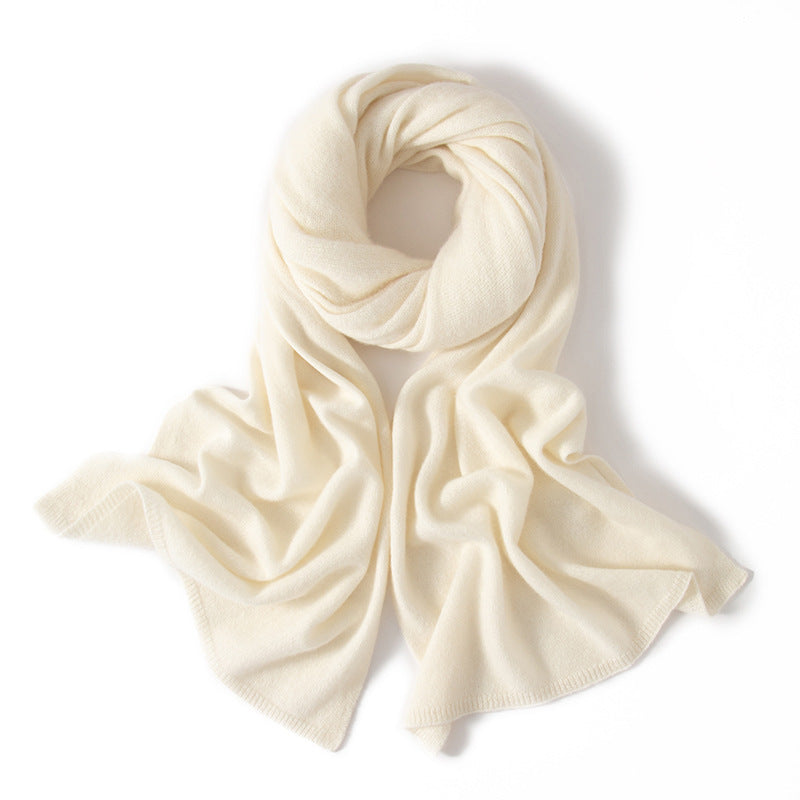 Pure Cashmere Scarf Unisex Winter Neck Warmer