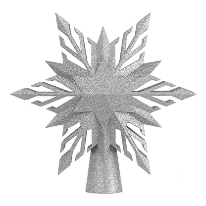 Snowflake Star Projection Christmas Tree Topper