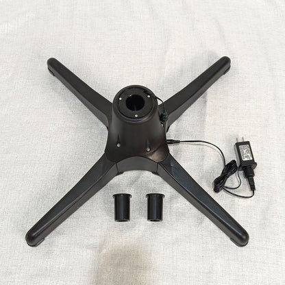 Electric Rotating Christmas Tree Stand with Adjustable Base