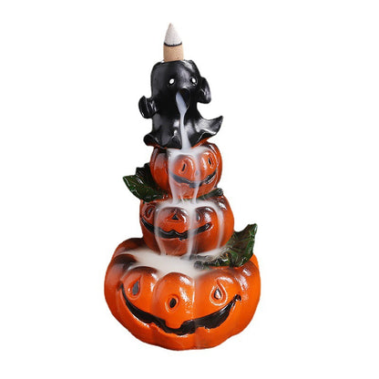 Halloween Pumpkin Backflow Incense Burner