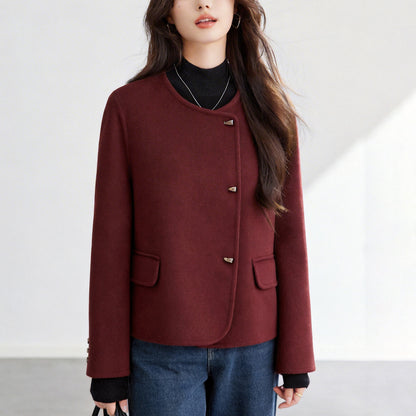 Double-sided tweed jacket