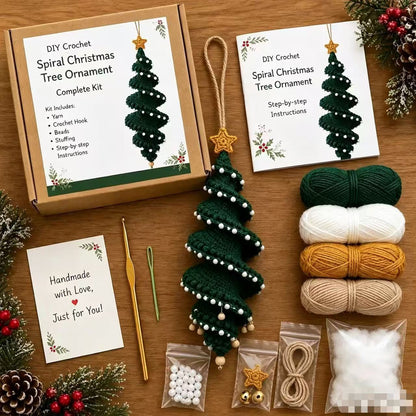 DIY Crochet Christmas Ornament Craft Kit