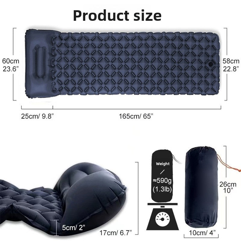 Portable Outdoor Inflatable Camping Mattress