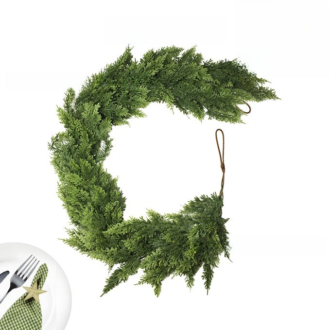 Cedar boughs for Christmas decoration
